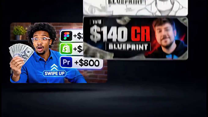 design high CTR youtube thumbnails