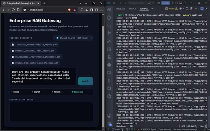 build a custom rag ai app and document search chatbot