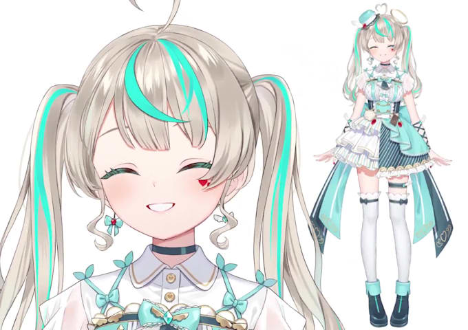 design and rig live2d vtuber model live2d model 2d vtuber model pngtuber model