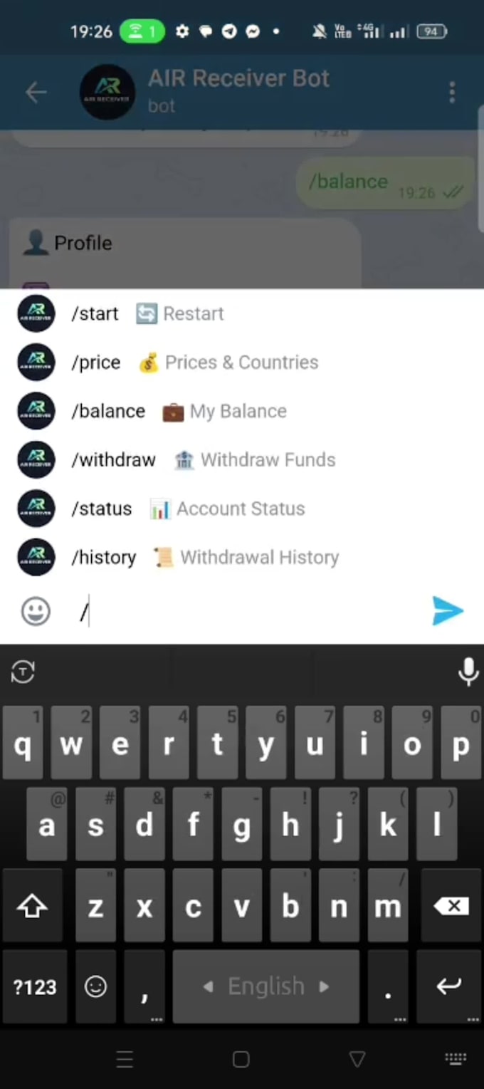 create custom telegram bot with automation features