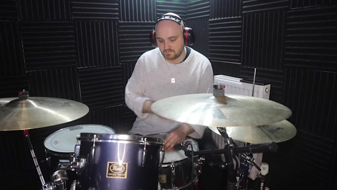 record professional live drums for your song
