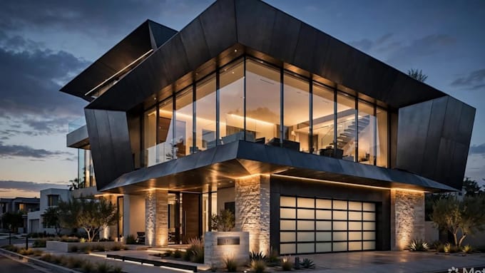 transform the existing facade into a modern new look that matches your preferred