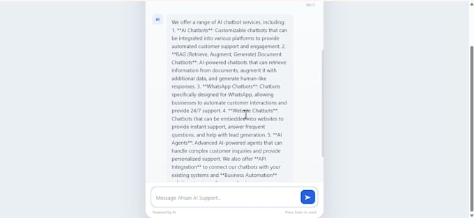 build ai chatbot, rag chatbot, whatsapp ai chatbot