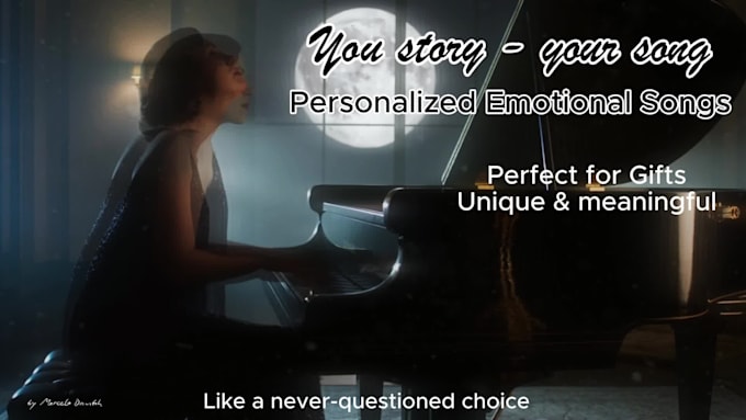 turn your story into a deeply emotional cinematic song