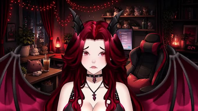create live2d vtuber model, vtuber rigging, and anime avatar