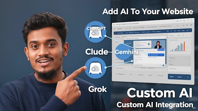integrate ai chatbot in existing web application