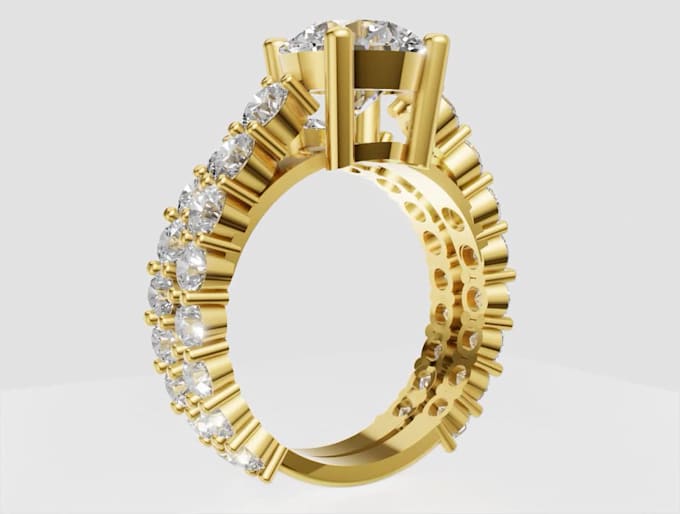 do professional jewelry design and rendering in matrix