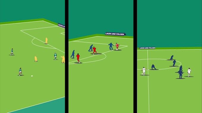 animate and rotoscope any football goal highlight video