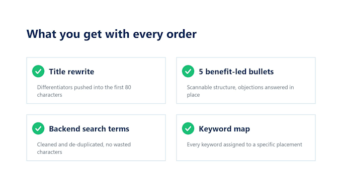 optimize your amazon listing with keyword driven copy that converts