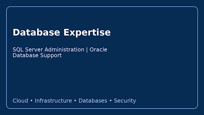 be your windows server administrator