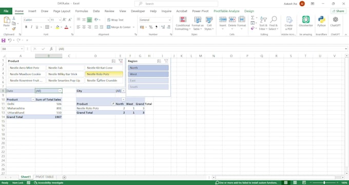clean, format and organize excel or CSV data