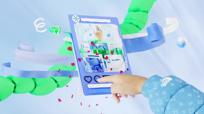 create saas explainer video saas product demo 3d saas video for app UI, software