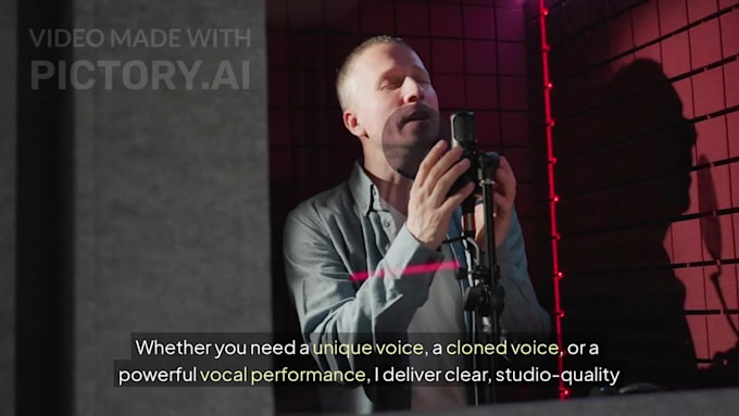 clone voices, create professional voiceovers, custom songs