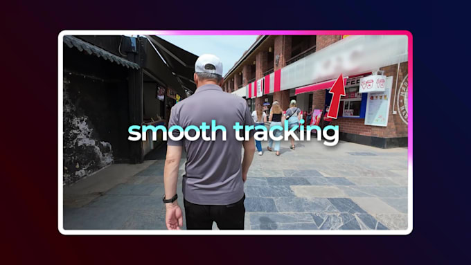 blur moving objects in your video