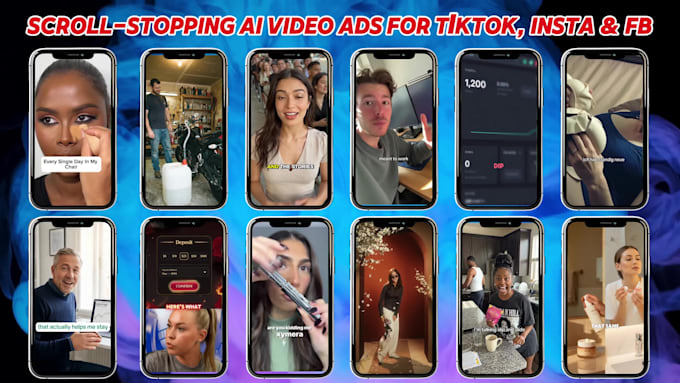 create ai ugc product video ads for tiktok and facebook