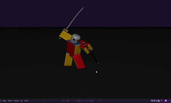 create high quality roblox animation, combat, cinematic scenes
