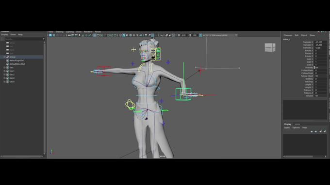 do professional 3d rigging in maya software