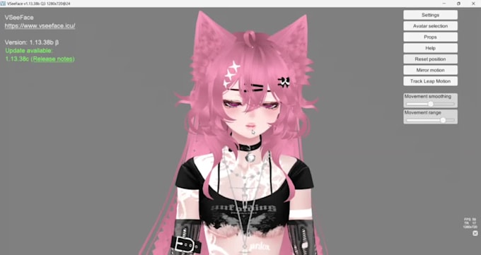 custom 3d vtuber model vrm avatar humanoid vrchat avatar rigging vtuber facerig