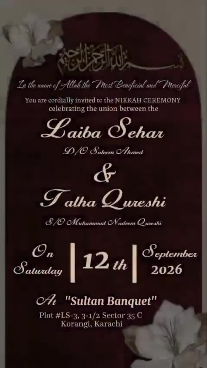 design modern invitation cards for any event
