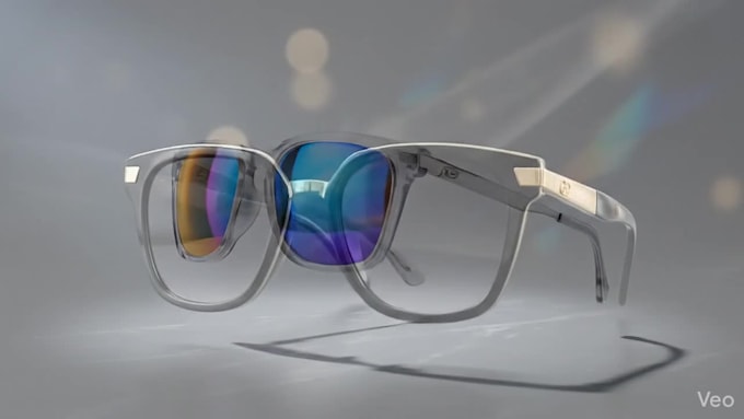 create 3d product animation, sunglass and eyewear design, 3d model and rendering