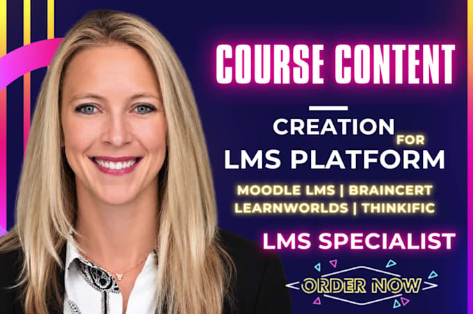 turn slides and notes into lms course content for moodle, thinkific, learnworlds