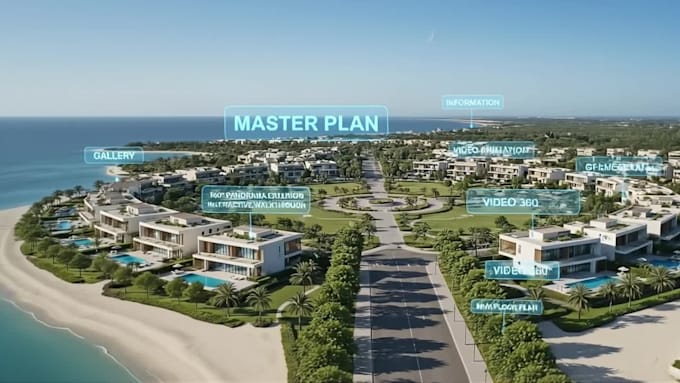 do interactive masterplan in plano realestate platform