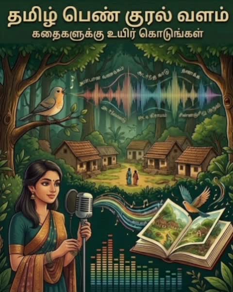 do professional native tamil voice over for your videos