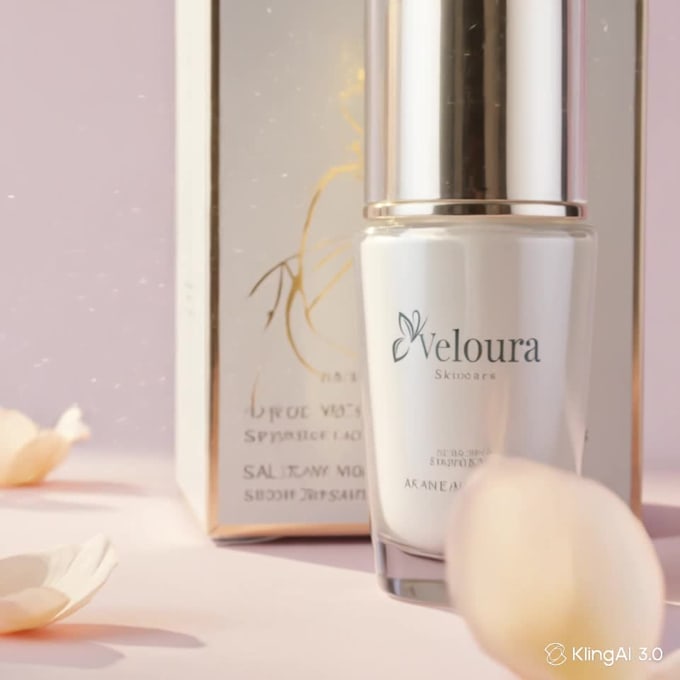create luxury skincare logo