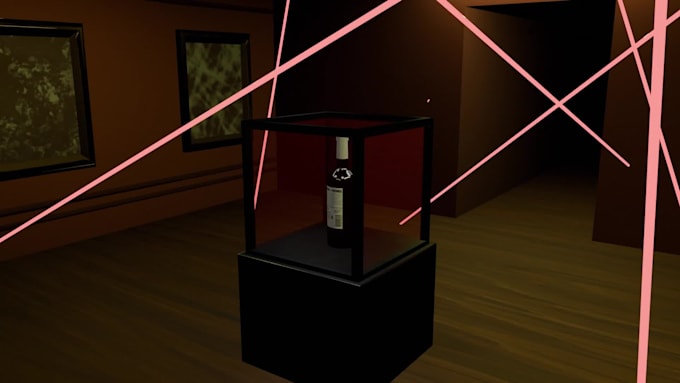 create a stylized hand painted 3d diorama or game environment