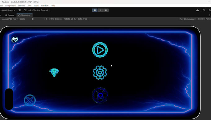 build a complete production ready UI menu system unity