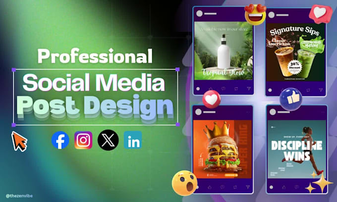 design engaging social media posts