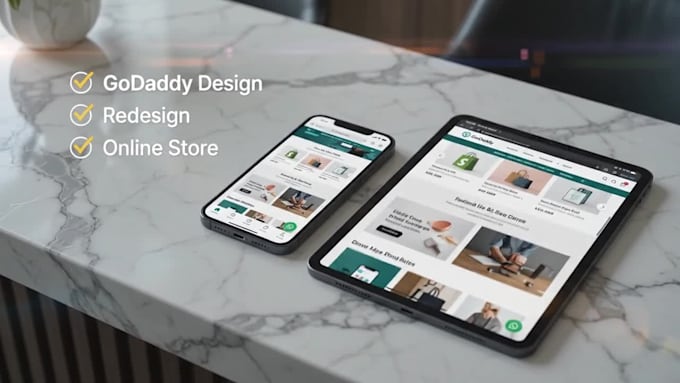 design godaddy website redesign godaddy website develop godaddy website expert