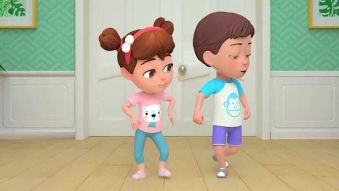 3d animation, 2d cartoon animation kids, animation video, 3d character ...