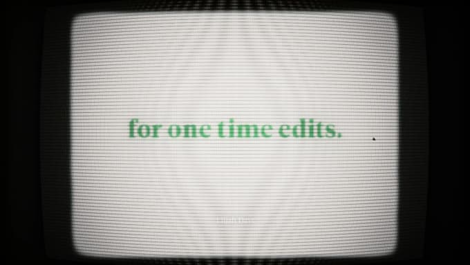 edit your short form, ads, and cinematic videos