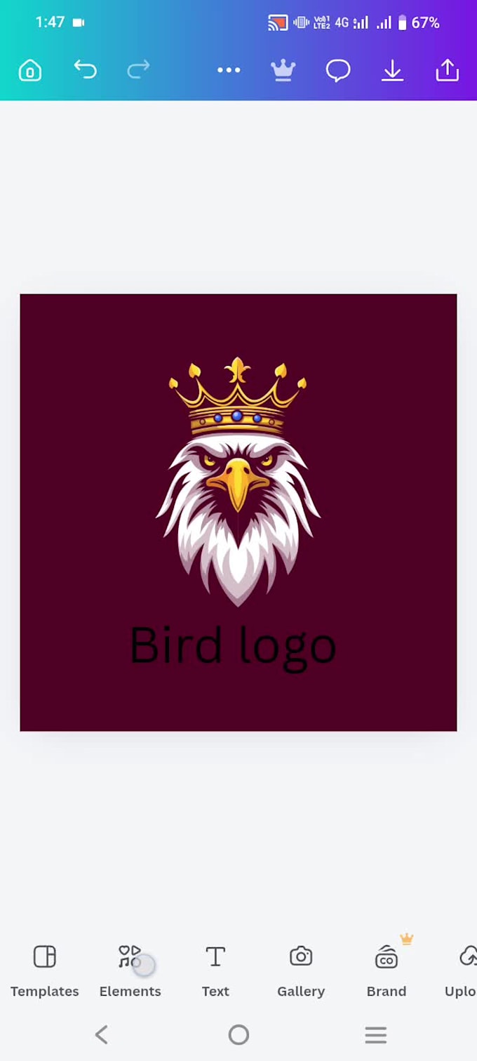 design creative bird logo for your brand
