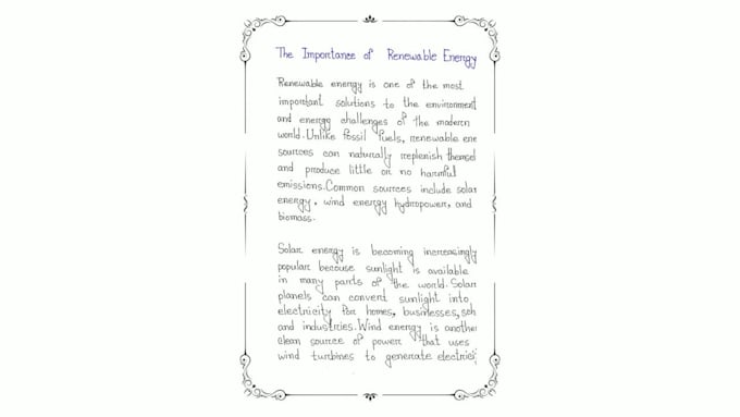 create neat handwritten notes letters and assignments