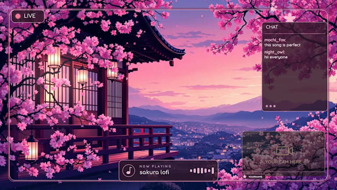 design a custom vtuber stream package