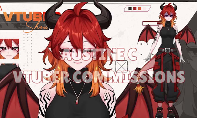nsfw vtuber model live2d model vtuber rigging vtuber commissions vtube model