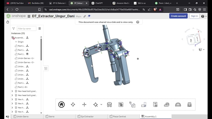 create mechanical 3d models and assemblies for 3d printing