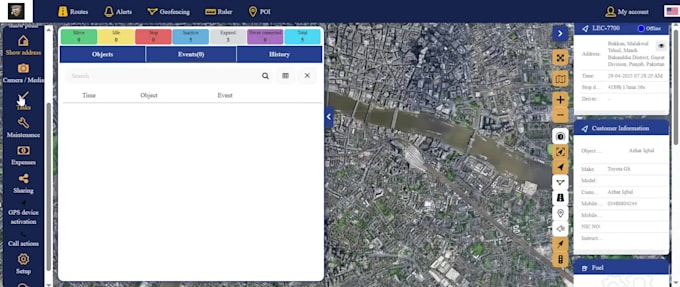 install, customize gps wox, tracking system with mobile apps
