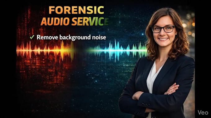do forensic audio cleanup, detect background voice, and enhance any audio