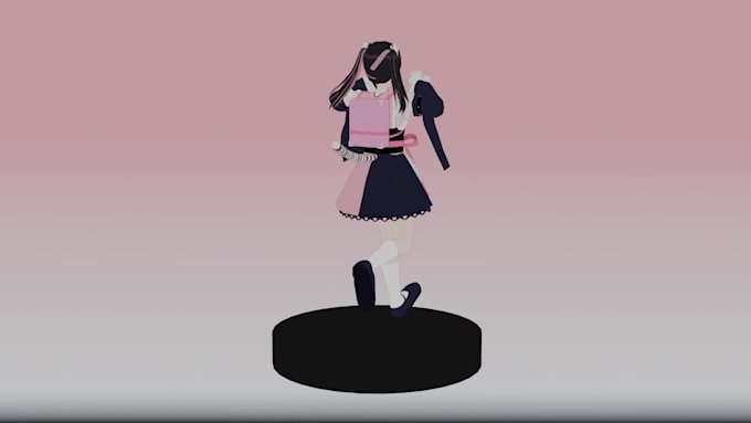 do anime character modelling