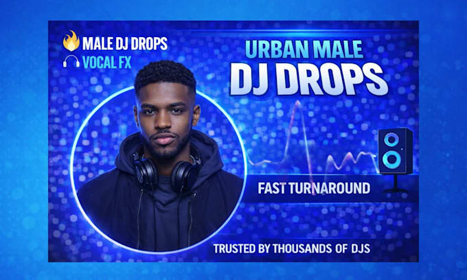 produce urban male dj drops with fx