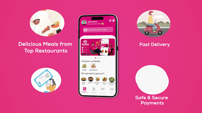 create a professional app promo video with UI animation