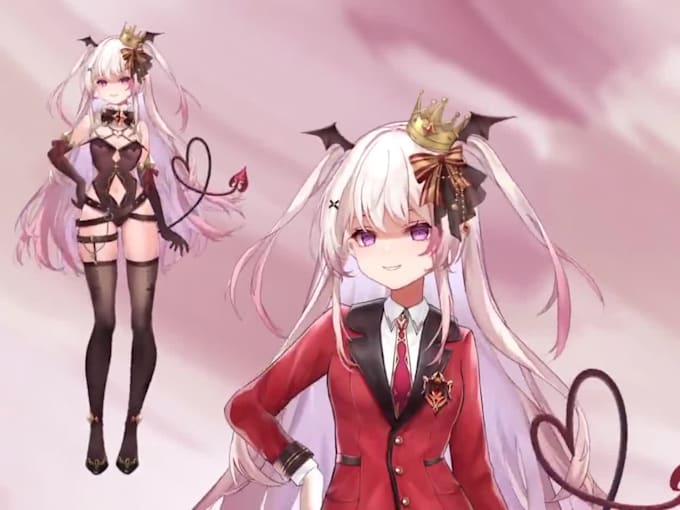 vtuber rig vtuber model live 2d vtuber model live 2d stream pet