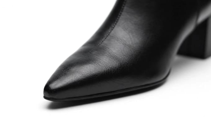 luxury boots for women with elegant concept and tech pack