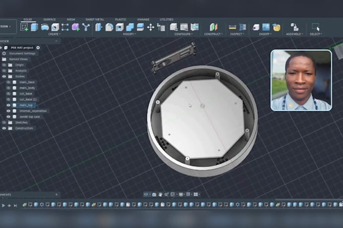 design custom pcb case, pcb enclosure electronics housing, 3d modeling, stl step