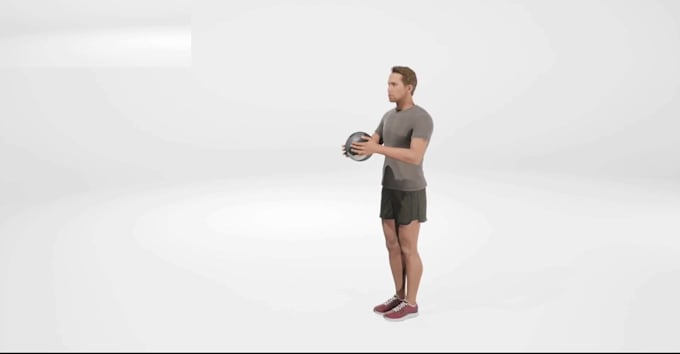 create workout animations videos about anatomy analysis