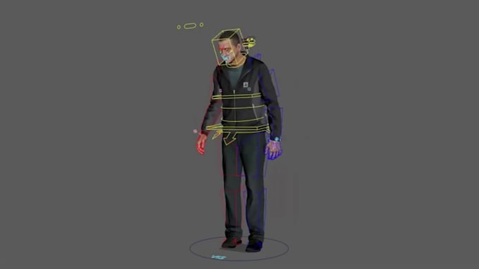rig 3d character for unity, unreal engine, vrchat, blender with weight painting