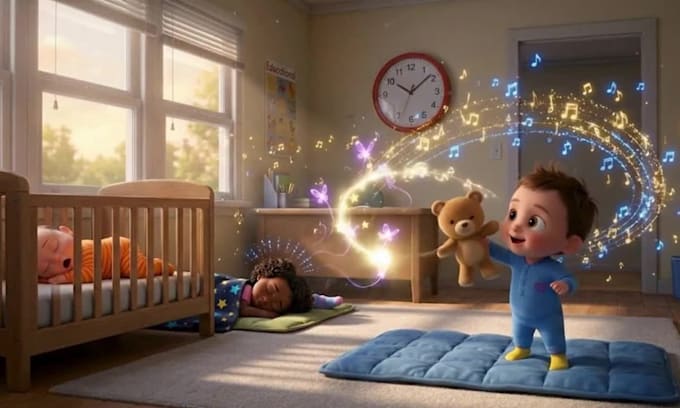 3d ai animation video, ai video art or ai storytelling 3d kids animation